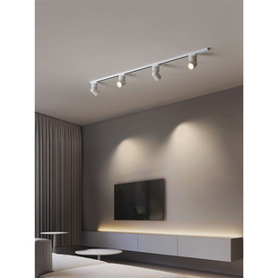 Ming-mounted track lights led spotlights for home living room without main lights for shops commercial astigmatism anti-vertigo rail ceiling lights