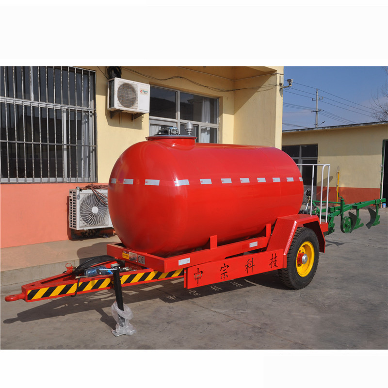 5吨水罐拖车 消防罐车 工具车 拖车 洒水车 园林洒水车