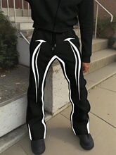 L 60256L Elastic Drawstring Street Pants �������K�lѝ
