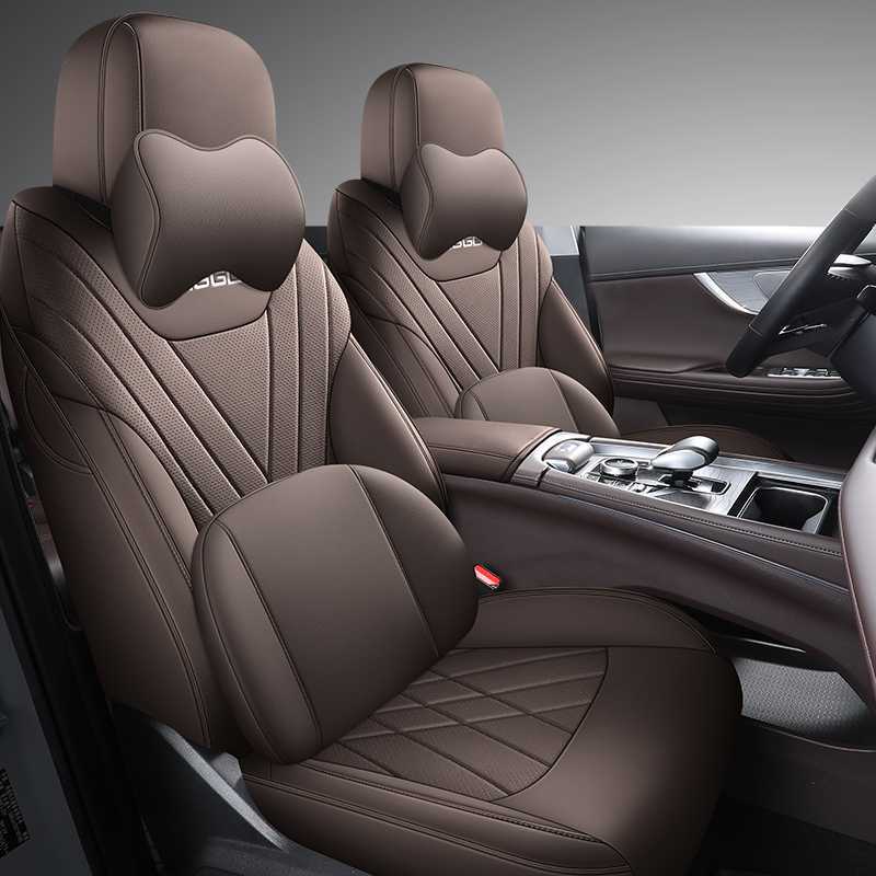 Car Seat Cushion, Chery Modelə uyğun (Original) oturacaq örtükləri - business-coffee-memory-foam-edition-note-car-model-year-5-seater