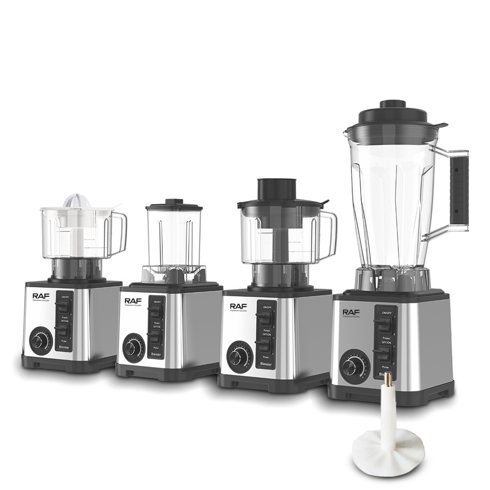 Exprimidor cinco en uno multifuncional 3L transfronterizo estándar europeo RAF, máquina de cocción de alta potencia para el hogar, máquina de jugo, abrasivo