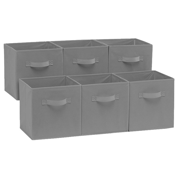 Non-Woven Storage Box, Foldable Fabric Organizer