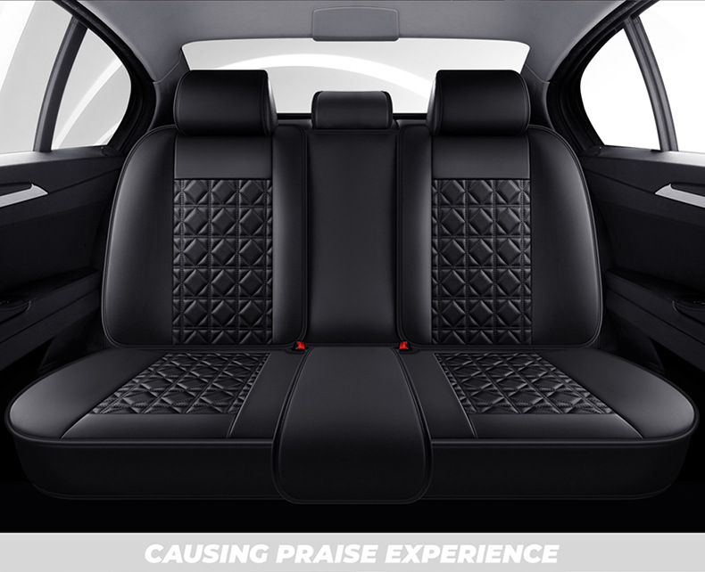 New Car Seat Cushion, Universal for All Seasons, Full Surround Seat Cover, Full Leather Breathable Seat Cover, Summer Car Seat Cover