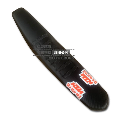 Motorcycle cushion lower sitting height KTMEXC cushion - black-lower-cushion-with-ktm-logo