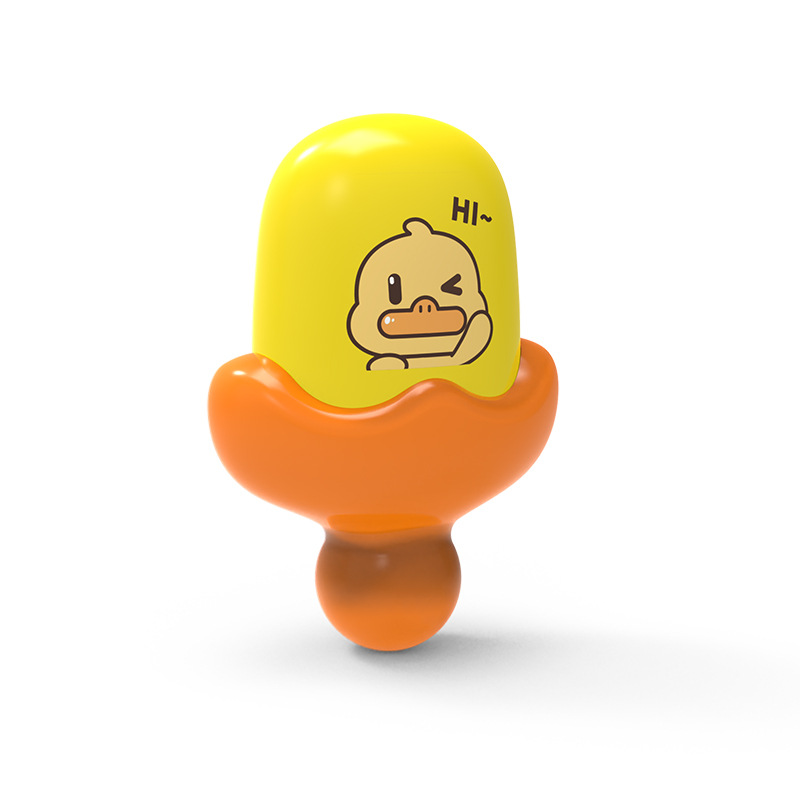 Tiktok Influencer-Style Eggplant Knife Cartoon Children's Mini Stress-Relief Gravity Carrot Knife Toy Wholesale