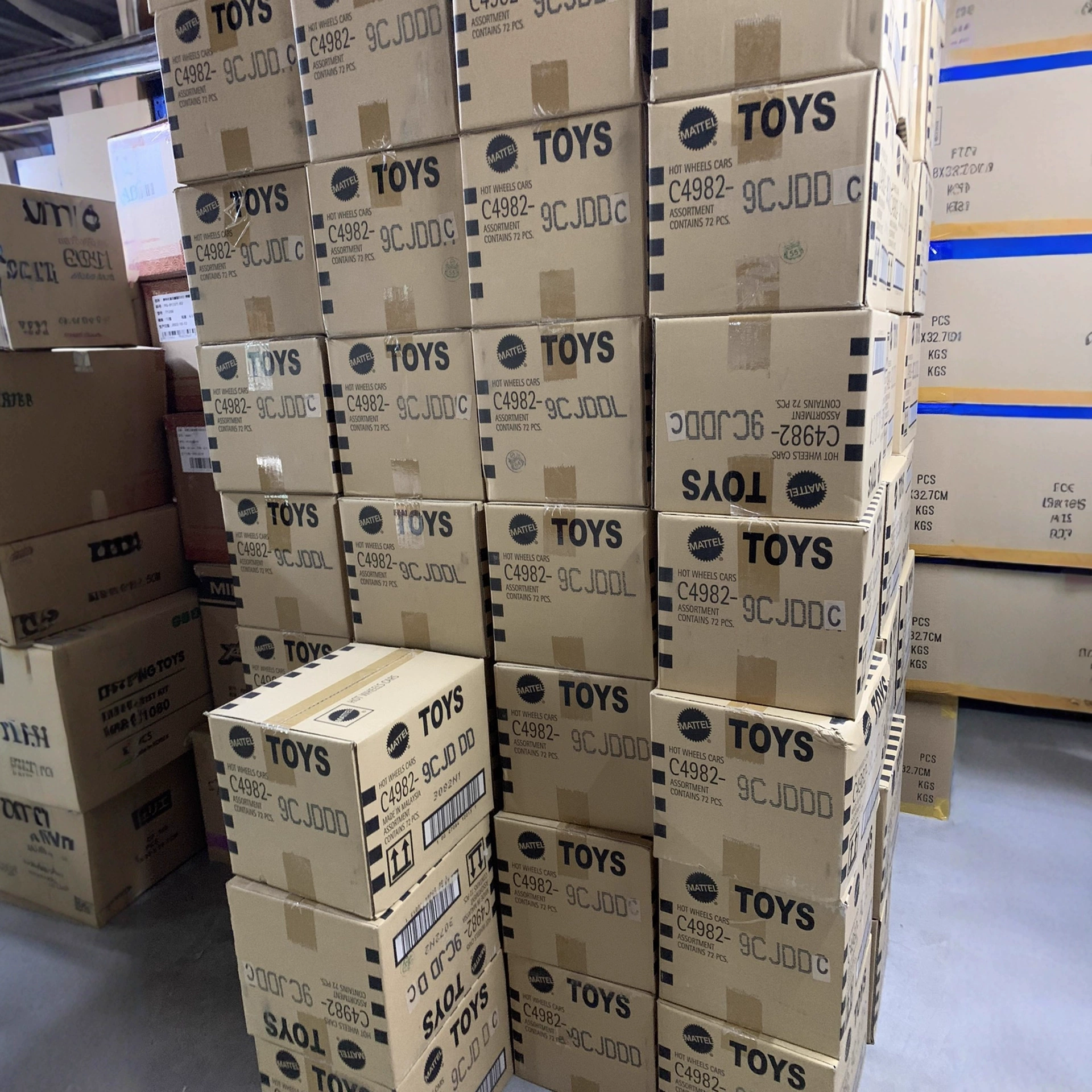 Модель автомобиля К4982 сплава Маттел серии колеса огня новая 9 первоначальная небольшая импортировала первоначальную коробку