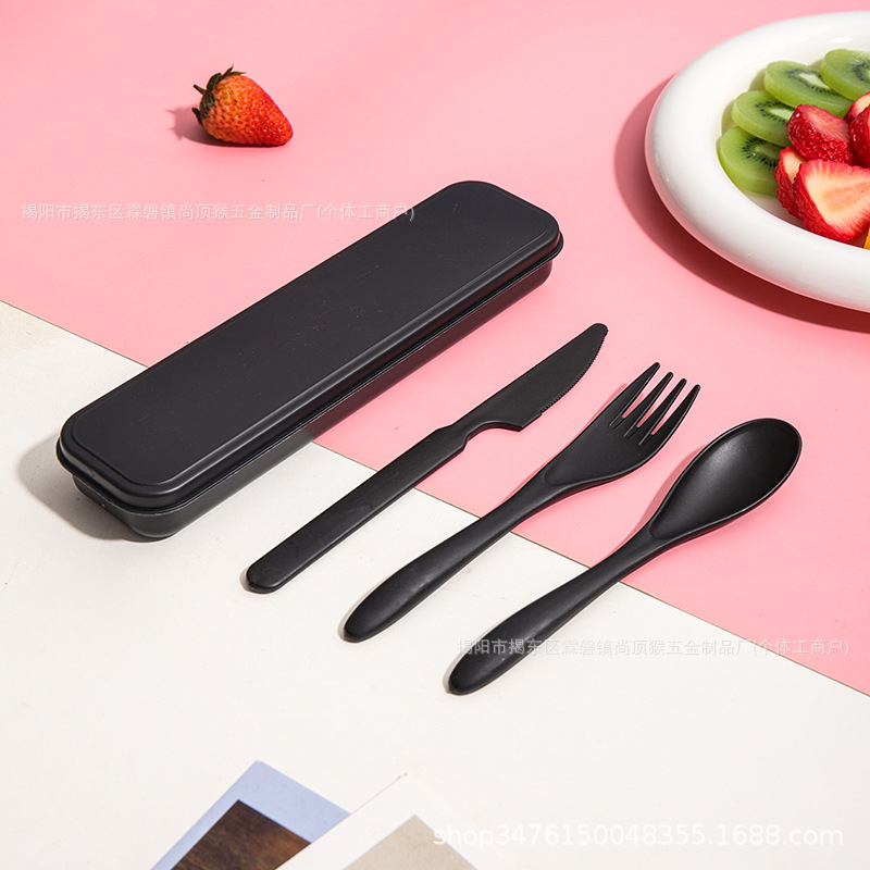 아마존 나이프, 포크, 스푼 블랙