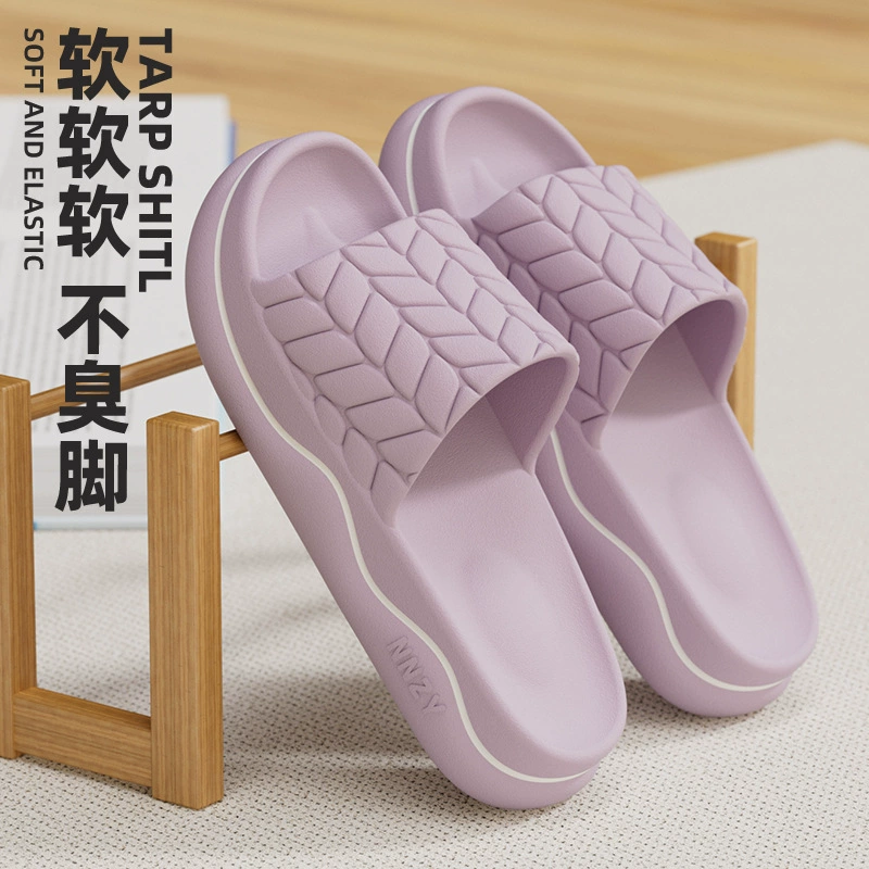 Намбо Ван топает на фекалии тапочки для женщин летом простой толстый дно противоскользящая ванная комната для купания дома холодный мужчина