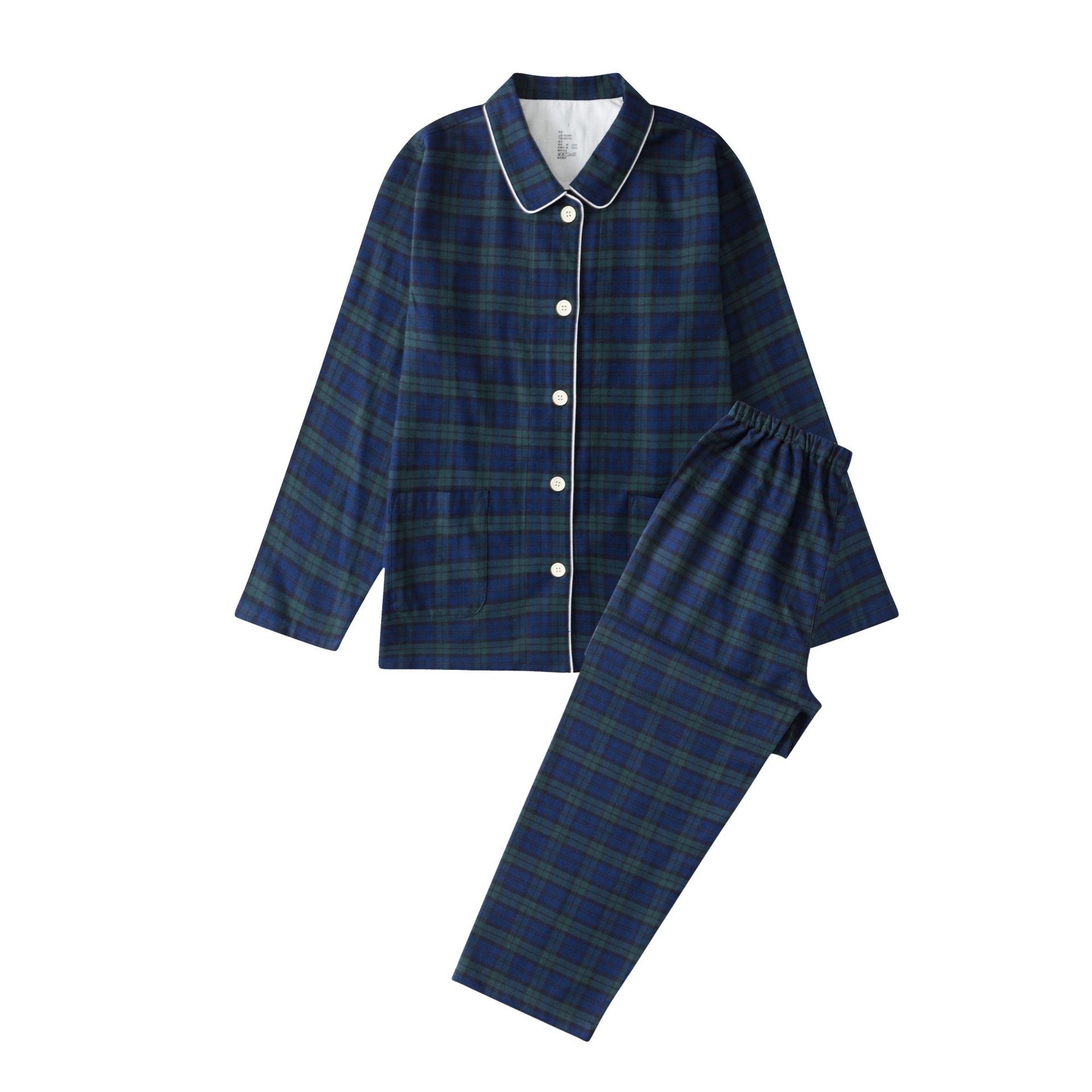 Women's british green check/flannel