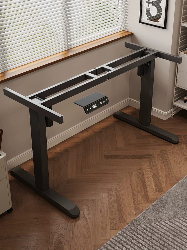 Подъемный кронштейн, телескопическая установка, электрические утолщенные ножки стола, двойной мотор, рама обучающего стола, кронштейн для компьютерного стола