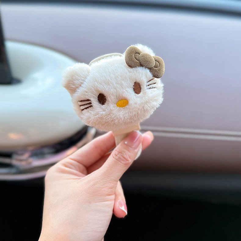 Car-Mounted Glasses Clip for Use in the Car, Sunglasses Holder, Sun Visor Magnetic Clip, Cute and High-End for Women