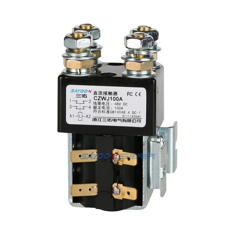 SW82 DC contactor CZWJ100A DC contactor Two -time DC contactor
