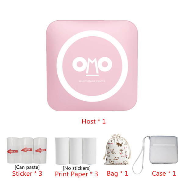 C17 pink+3 volumes of ten years paper+3 roll non -dry glue+cloth bag+protective cover