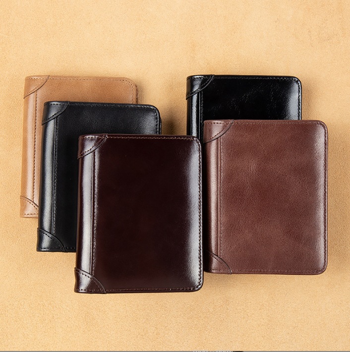 Short universal classic fashionable trend wallet