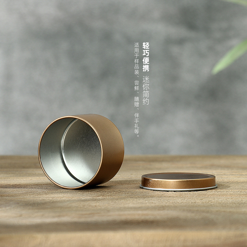 ミニ茶缶、キャンドル缶、ルーズティー密封缶、10g、20g、金属茶包装、空箱卸売|undefined