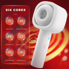 全自动伸缩活塞飞机杯双穴贯通抽插榨取精男性阴茎脱敏延时训练器