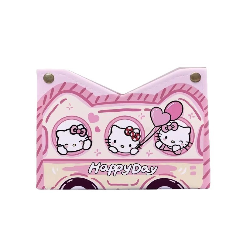新しい kt 猫クリエイティブティッシュボックスリビングルーム車防水家庭用ティッシュボックスレストランライト高級レザーペーパーティッシュボックス|undefined