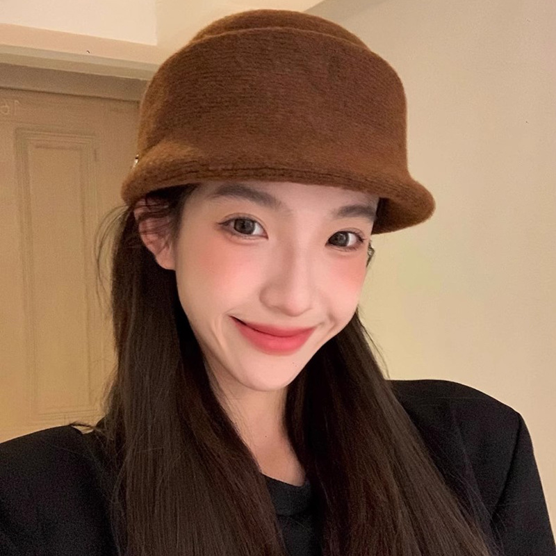 Designer Wool Beret For Women Elegant Equestrian Style Winter Hat_voghion.com