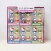 Pack of four cartoon erasers