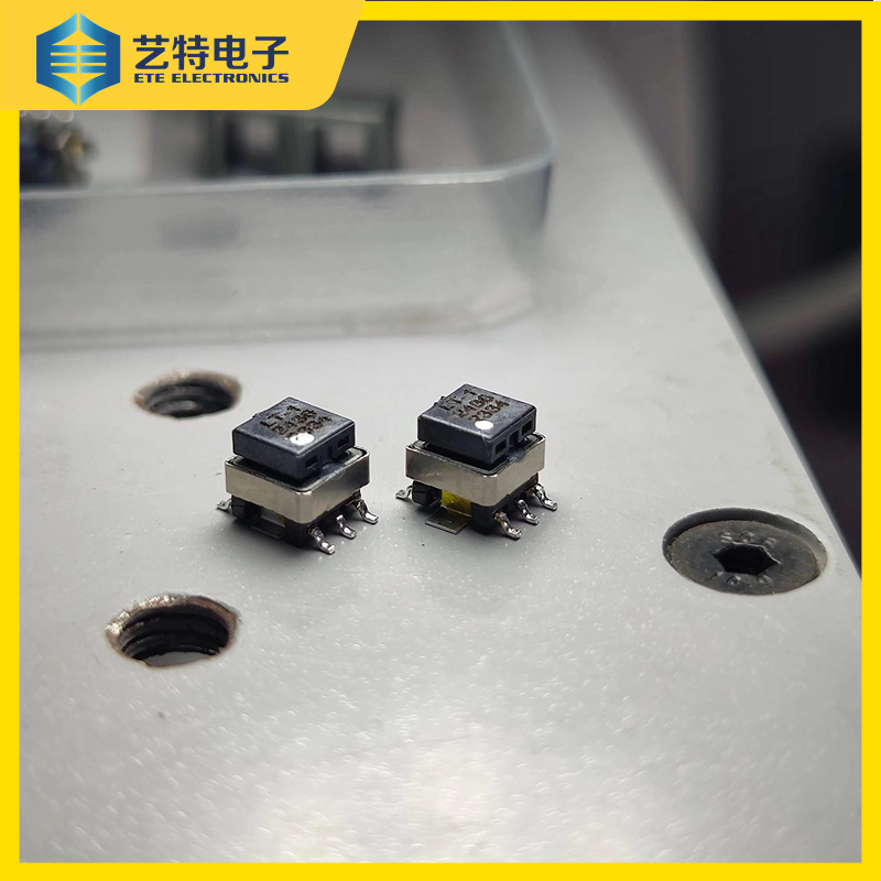 电流感应变压器EE5-100-2.0MH信号检测逆变器充电桩模块电源