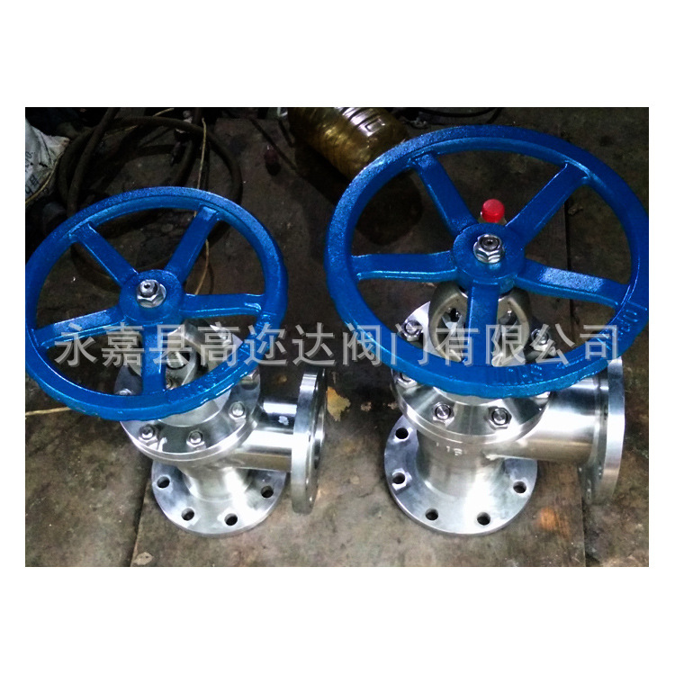 J44W不锈钢角式截止阀