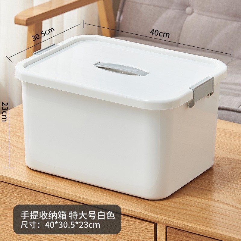 초대형 흰색 보관함