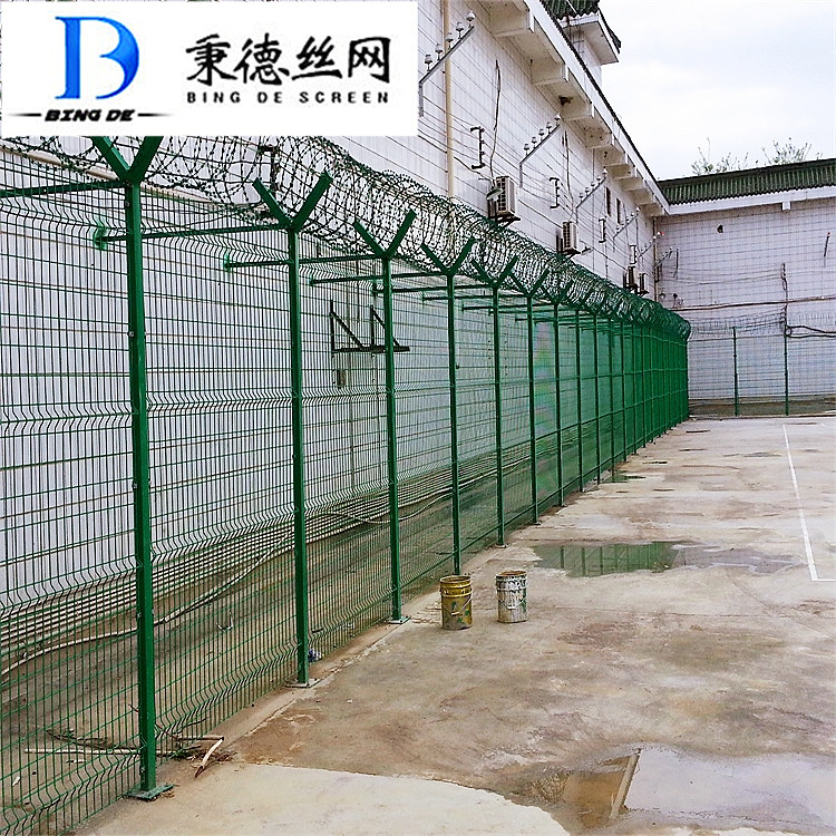 河北监狱隔离防护围栏款式定做 看守所围墙护栏网报价