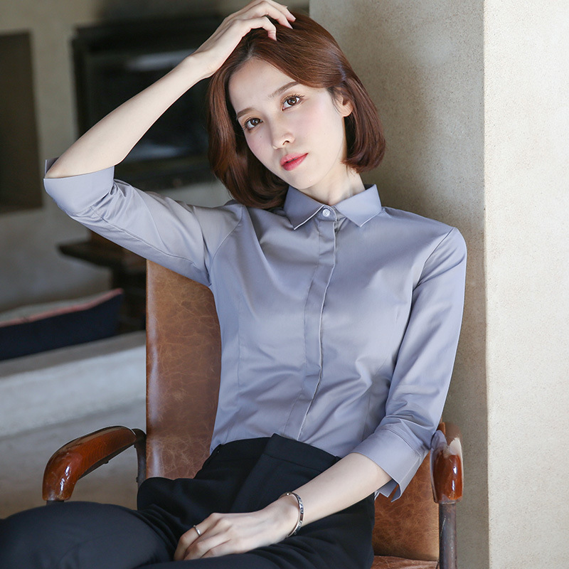 스퀘어 칼라 그레이 534