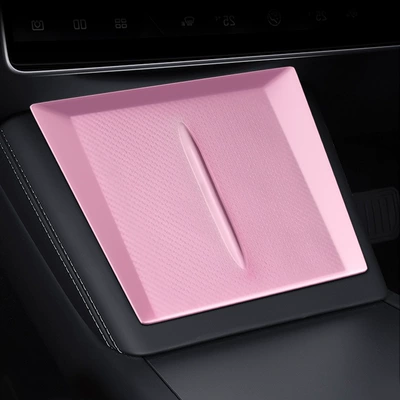 Suitable for Tesla Model3 Huanxin Anti-slip mat - huanxin-3-y-wireless-charging-pink-anti-slip-pad