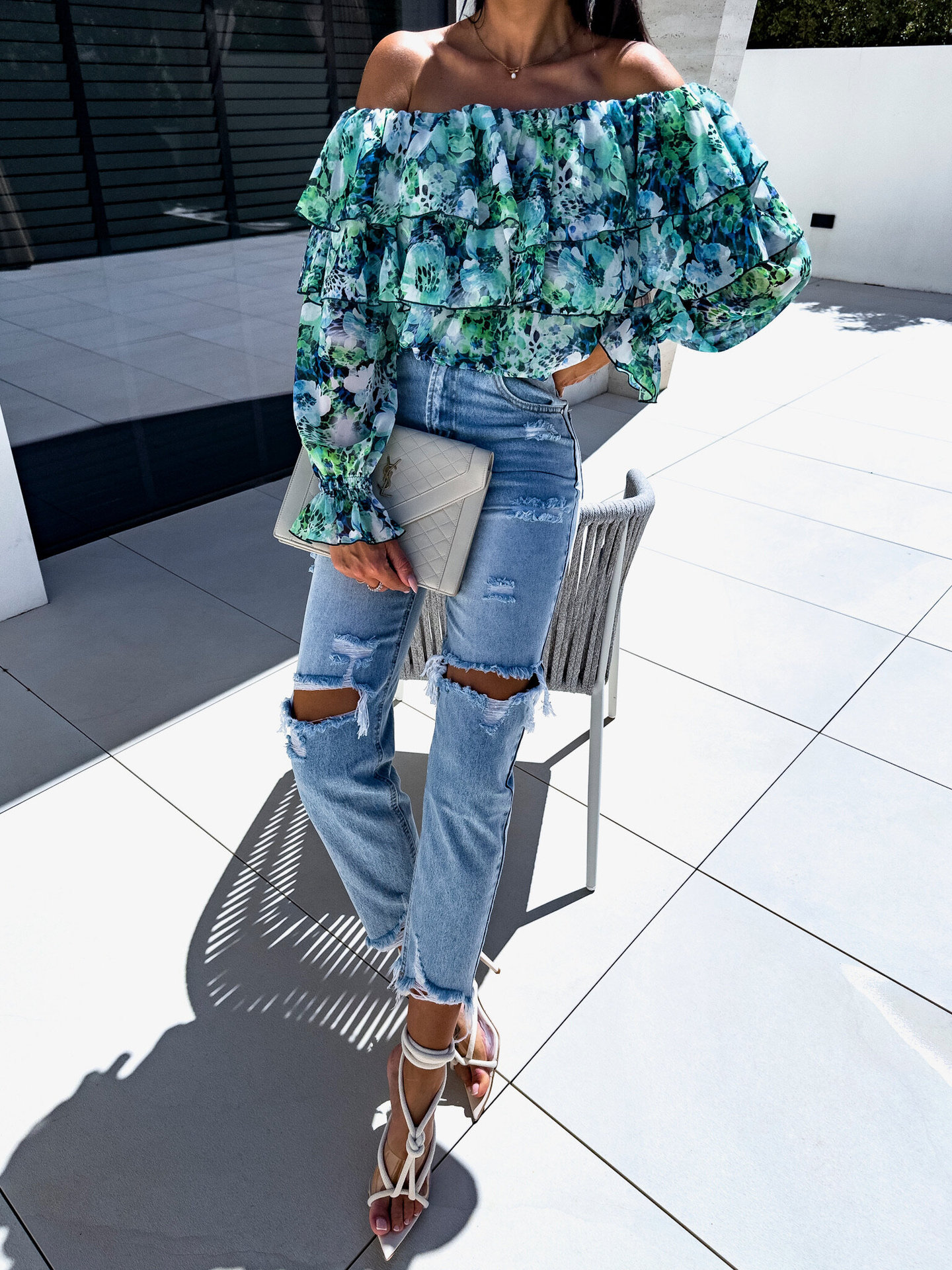 210g Weight Long Sleeve Sleeve Length Regular Sleeve Sleeve Type Polyester Fabric Type Regular Top Length Blouse Tops Type Holiday, Beach Occasion Boat Neck Neckline Regular Fit Fit Type Printing Pattern Summer Season Women's Gender Vacation Style Wholesale Women's Vacation Printing Long Sleeve Blouses 9