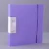 Colorful transparent A5-2 hole purple