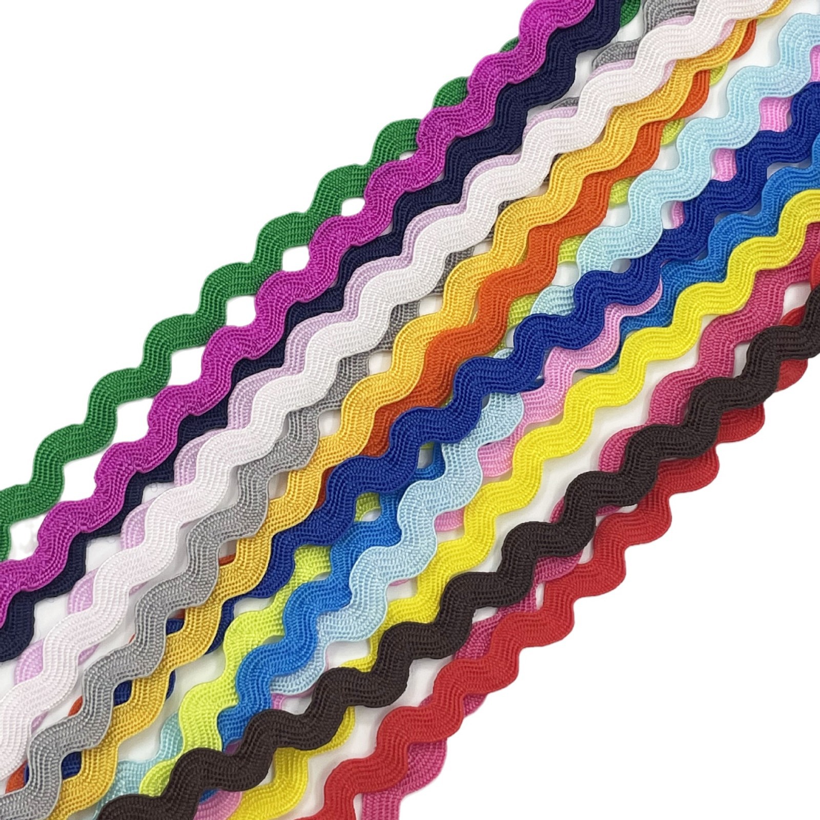 Spot 5mm color sólido ondulado en forma de S correas de encaje correas joyas de boda cortinas sombreros accesorios de ropa para niños