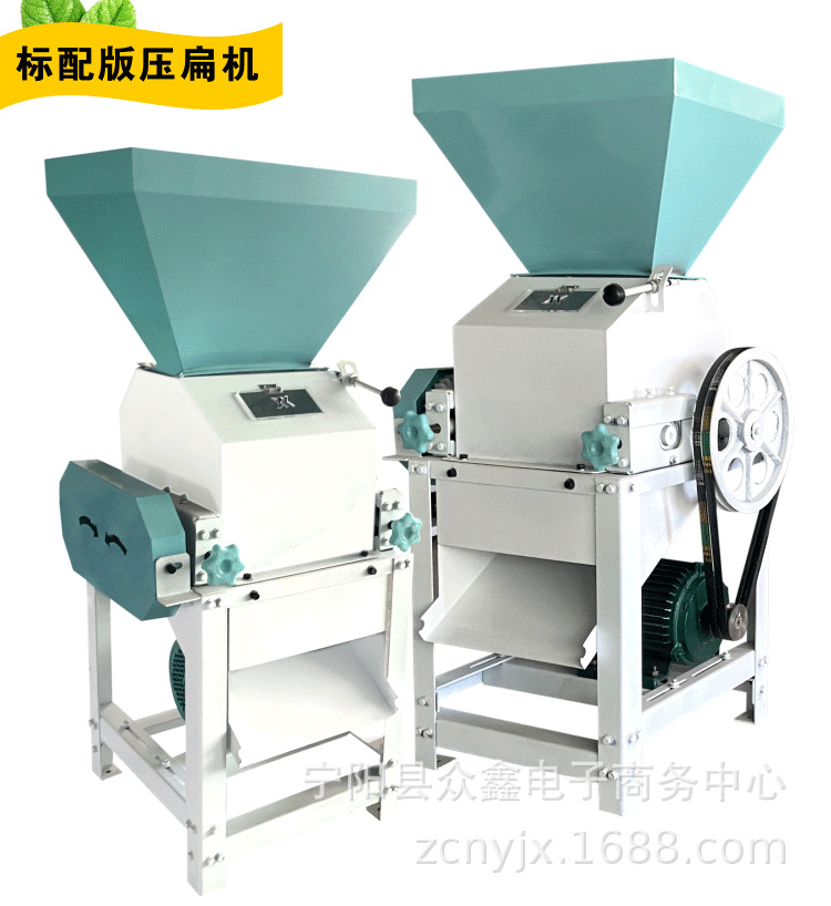 批量出售小型家用制椮机玉米脱皮机多用小麦脱皮机燕麦片压扁机