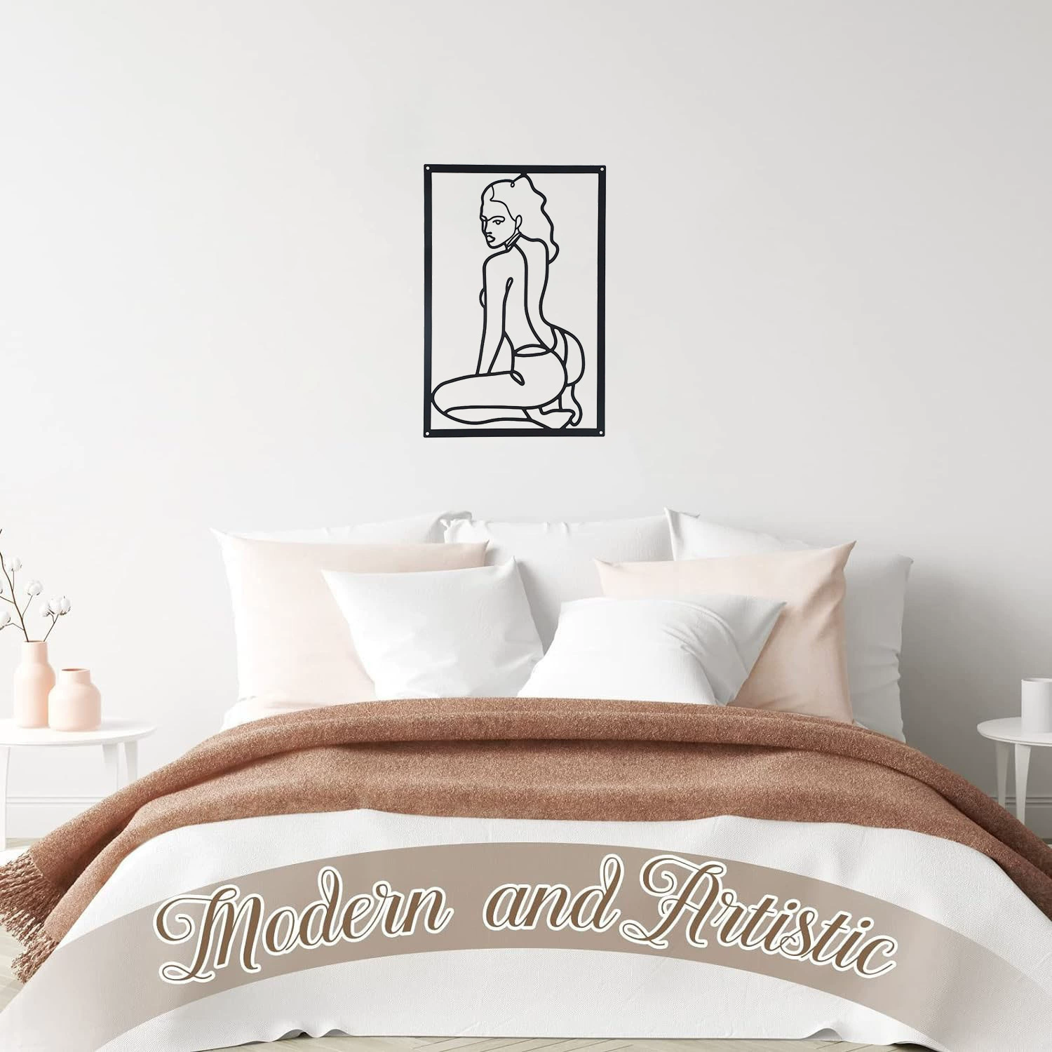 Трансграничный скандинавский литературный современный минималистский стиль спальни стены декор общежития бар фон стены офиса