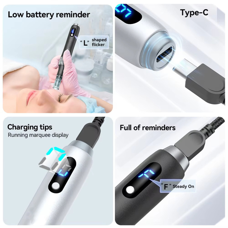 跨境新品Dr.pen M7S电动微针仪无线模式电动美容微针笔mts导入仪|undefined