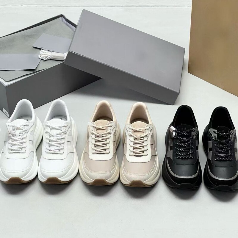 26 Early Spring Style Thick-Soled Height-Increasing Dad Shoes for Women, Fashionable and Versatile, Casual Genuine Leather Lace-Up Shoes 26 Early Spring Style Thick-Soled Height-Increasing Dad Shoes for Women, Fashionable and Versatile, Casual Genuine Leather Lace-Up Shoes