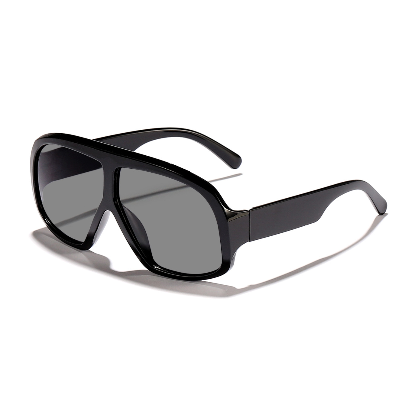 2025 nuevas gafas de sol de montura grande de moda transfronteriza, gafas de sapo de tendencia de todo fósforo europeas y americanas, gafas de sol retro para hombres y mujeres