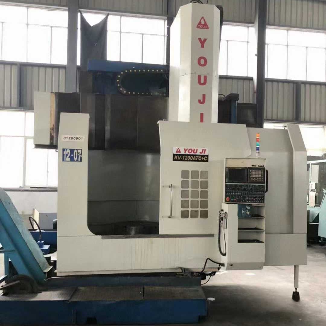 出售油机KV-1200ATC+C立式车铣复发那科18-TB系统现货