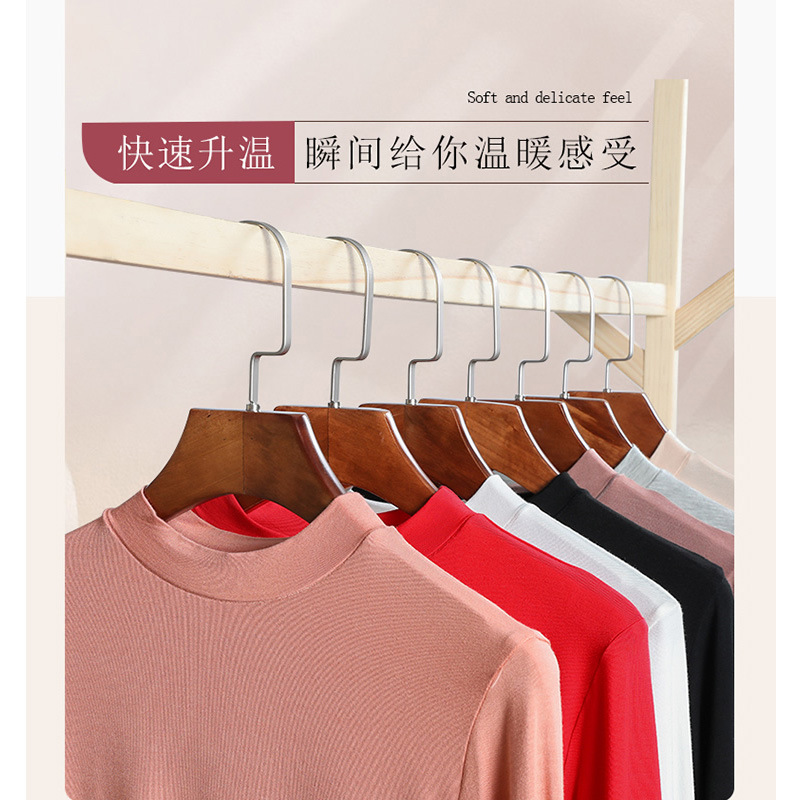 Thin base body-friendly thermal underwear, high collar