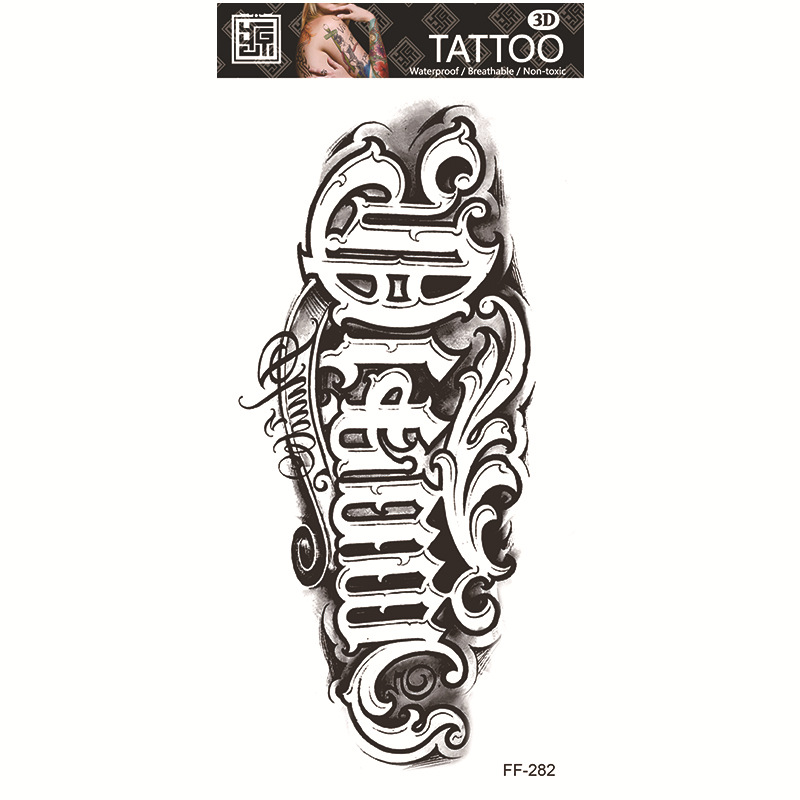 Tatuajes Temporales Impermeables de Papel de Transferencia al Agua para Cuerpo Entero image 88
