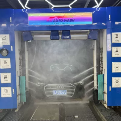 Car washing machine full-automatic gas station non-contact