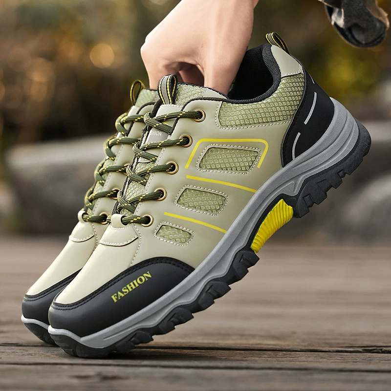 Охранная обувь мужская обувь весна новая дышащая стройка работа нескользящая рабочая обувь на открытом воздухе Спорт и отдых походная обувь мужская
