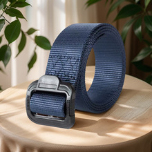 男女简约训练速干塑料防金属过敏安检休闲战术户外尼龙腰带批发