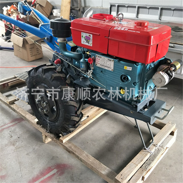 康顺10马力旋耕手扶拖拉机 山西12马力旋耕机 果园手扶前置割草机