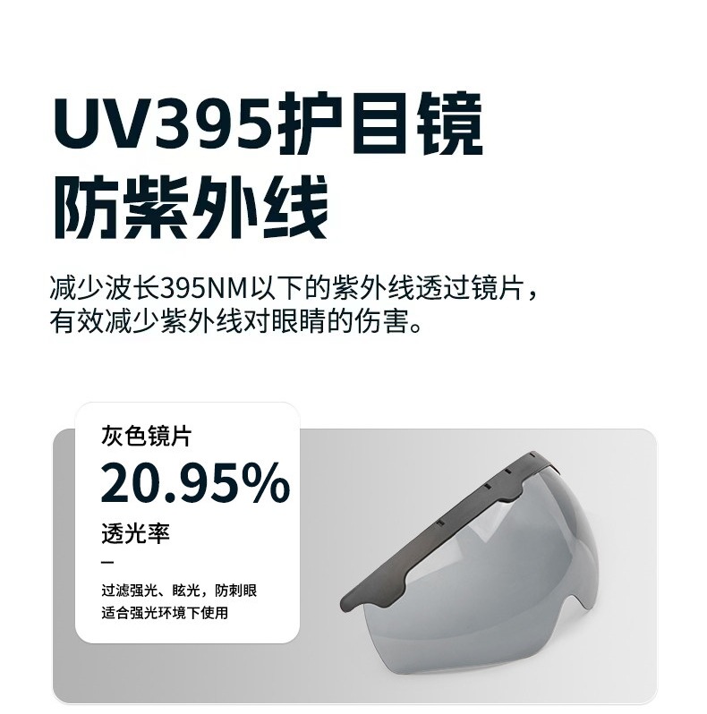 Summer ultra-light delivery rider helmet, one-piece snap-on helmet with high-definition goggles, other
