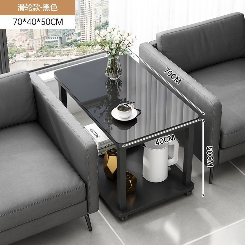 [강화유리] 블랙 70*50cm