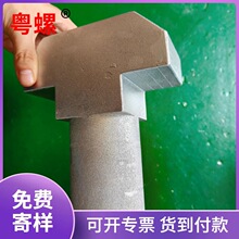 粤螺梯形丝杆有钢构螺栓组件认证T型头部螺栓