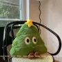 宿舍毛绒圣诞树榻榻米抱枕