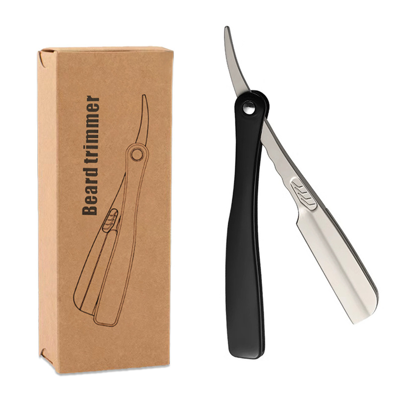 Manual Scraper Razor Eyebrow Repair Knife Hair Shaving Shaver Barber Blade Shaving Eyebrow Repair Cutter Rack