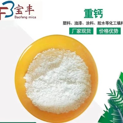 Calcium bicarbonate 200-2000 Particle size Fine white Rubber paint coating Adhesives Produce Manufactor